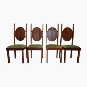 Chaises, Pologne, 1950s, Set de 4