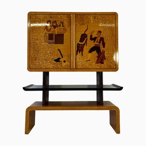 Bar Cabinet by Cassi Ramelli for Archivio Anzani, 1936
