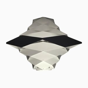 Gigantic Flush Mounted Symphonie Fixture by Preben Dal for Hans Følsgaard, 1960s