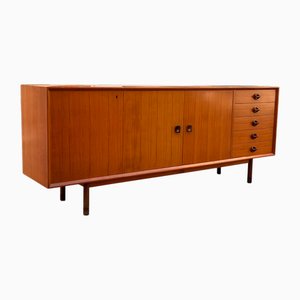 Mid-Century Teak and Rosewood Sideboard, Italy, 1960s