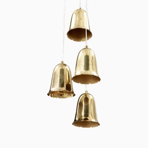 Vintage Hängelampe aus Messing von Boréns Borås, 1960