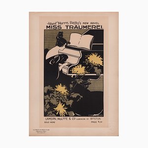 Ethel Reed, Miss Traumerei from Les Maîtres de L'Affiche, 1897, Original Lithograph