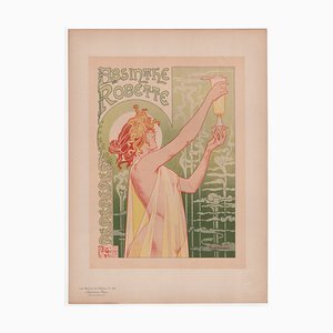 Privat Livemont, Absinthe Robette from Les Maîtres de L'Affiche, 1898, Original Lithograph