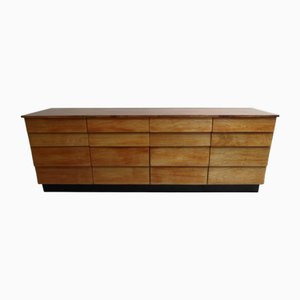 Großer niederländischer Vintage Apotheker Aktenschrank mit Schubladen, 1950er