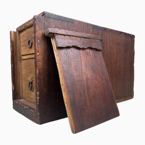 Small Antique Japanese Storage Chest, 1890s