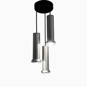 Mid-Century Trio Deckenlampe aus Stahlrohr von Carl Thore, 1960