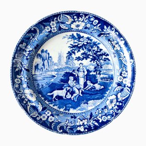 Antique English Plate from Davenport, 1790