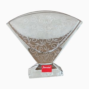 Jarrón de cristal de Baccarat, años 50