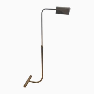 Brass Counterweight Floor Lamp by Roger Nathan, 1970s