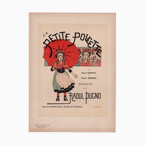 Maurice B. de Monvel, La Petite Poucette from Les Maîtres de L'Affiche, 1898, Original Lithograph