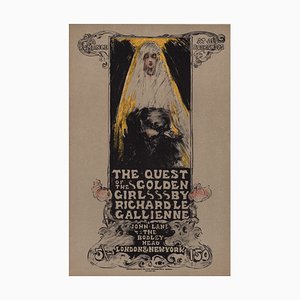 Ethel Reed, The Quest of the Golden Girl from Les Maîtres de L'Affiche, 1897, Original Lithograph