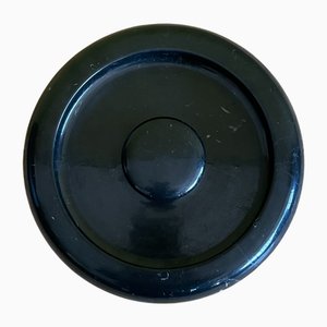 Black Marquinia Marble Ashtray by Angelo Mangiarotti for Knoll, Italy, 1960s
