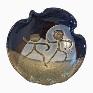 Ceramic Ashtray from Hole, 1970s