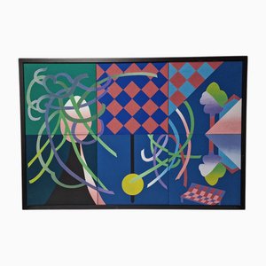 Futurist Panel by Tosco Ivano for Artexa, 1960s