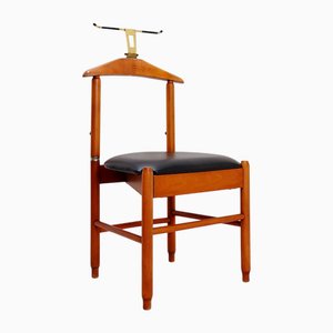 Mid-Century Modern Teak Clothes Valet Chair from Fratelli Reguitti, Italy, 1960s