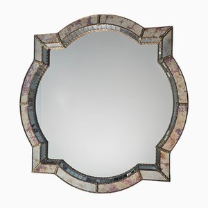 Vintage Venetian Facet Mirror, 1960s