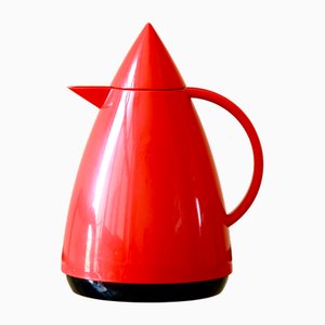 Termo vintage rojo de Emsa Brasil, años 80
