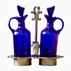 Mid-Century Gewürzset von Cobalto, Italien, 1950er, 2er Set