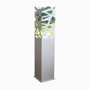 Grüne Z1 Pillar Lampe aus Glas von Stefan Traloc