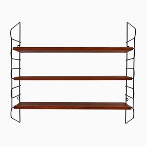 Étagère Hylla Scandinave en Acajou, 1960s
