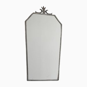 Scandinavian Art Deco Mirror in Engraved Tin, 1931