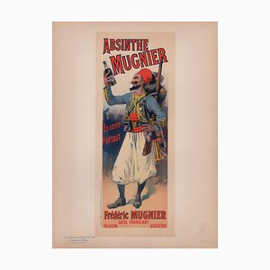 Lucien Lefèvre, Absinthe Mugnier from Les Maîtres de L'Affiche, 1898, Original Lithograph