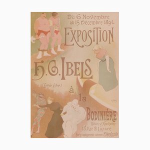 H. G. Ibels, Exposition H. G. Ibels from Les Maîtres de L'Affiche, 1898, Original Lithograph