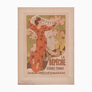 Maurice Denis, La Dêpêche from Les Maîtres de L'Affiche, 1898, Original Lithograph