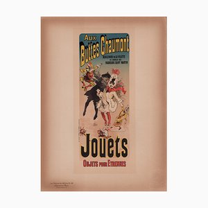 J. Chéret, Aux Buttes Chaumont from Les Maîtres de L'Affiche, 1898, Original Lithograph