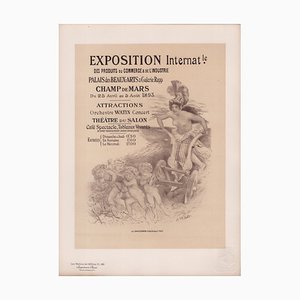 A. Willette, Exposition Internationale from Les Maîtres de L'Affiche, 1898, Original Lithograph