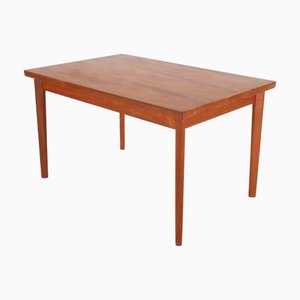 Danish Teak Dining Table with Extensions, 1970s