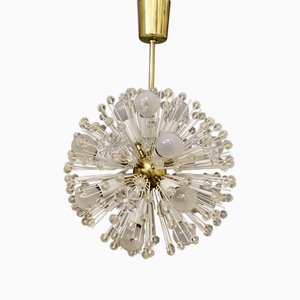 Lampe à Suspension Snowball par Emil Stejnar pour Rupert Nikoll, 1950s