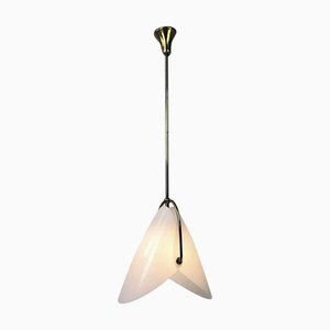 Brass Ceiling Pendant from T.J. Kalmar, Austria, 1950s