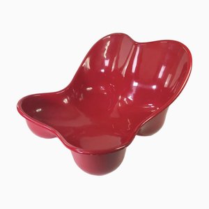 Vintage Space Age Loveseat by Tue Poulsen for Domus Danica, 1970