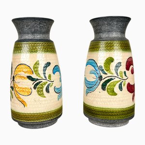 West German Vases, 1970s, Set of 2