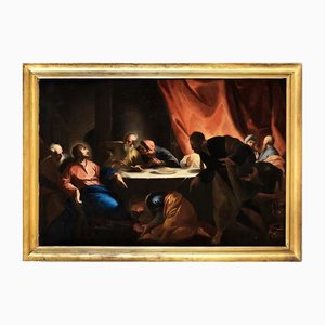 Andrea Pozzo, Christ in the House of Simon the Pharisee, Oil on Canvas, 17th Century, Framed