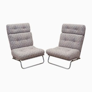 Italian Lounge Armchairs, 1970s, Set of 2