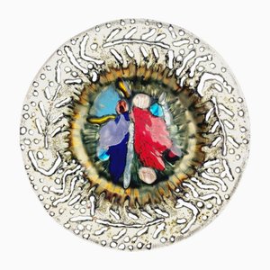 Decorative Enamel Wall Plate