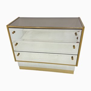 Commode à Tiroirs Schöninger Vintage avec Miroir, 1970s