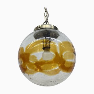 Vintage Italian Murano Glass Hanging Lamp, 1970s