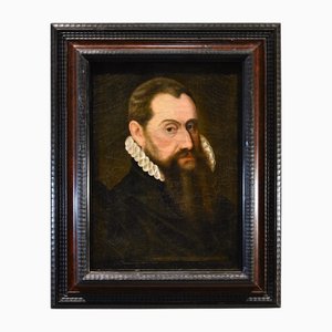 Circle of Frans Pourbus, Portrait of a Man, 1570, Oil on Canvas