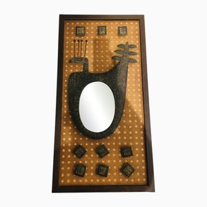 Mid-Century Modern Italian Mirror, 1960s