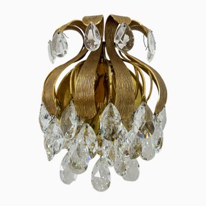 Crystal Wall Light by Ernst Palme, 1970s