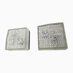 Lampade da soffitto vintage di Staff Leuchten, anni '60, set di 2