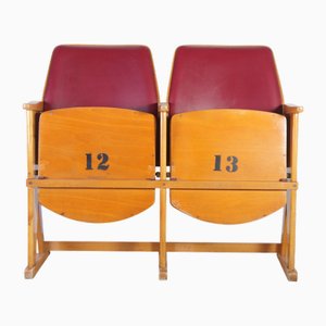 Panca da cinema vintage di Ton, anni '60