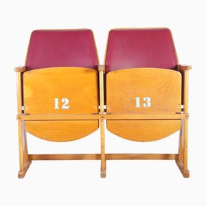 Panca da cinema vintage di Ton, anni '60