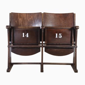 Vintage Cinema Bench from Ton, 1960s