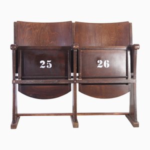 Vintage Cinema Bench from Ton, 1960s