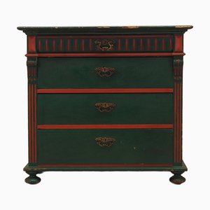 Vintage Danish Pine Chest of Drawers, 1950s