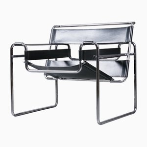 Vintage Wassily Stuhl von Marcel Breuer für Gavina